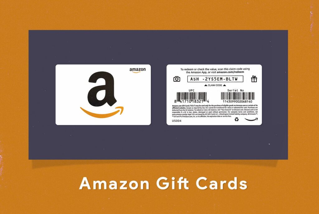 amazon gift cards